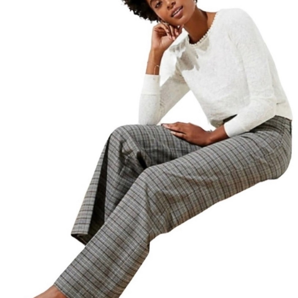 Loft high waist curvy trouser